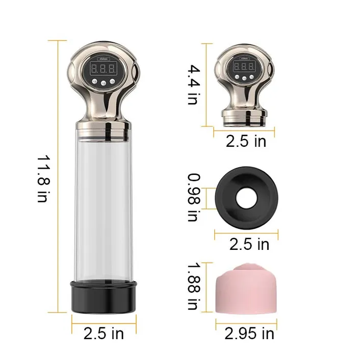 Advanced Automatic Pump with Visible Results | Lovetoyshub Male Sex Toys