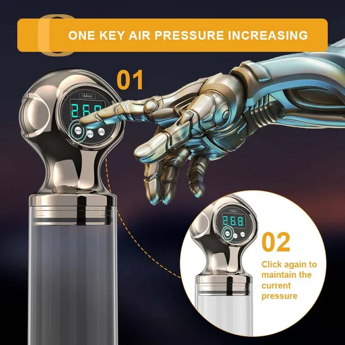 Advanced Automatic Pump with Visible Results | Lovetoyshub Male Sex Toys