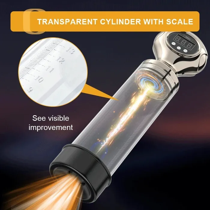 Advanced Automatic Pump with Visible Results | Lovetoyshub Male Sex Toys