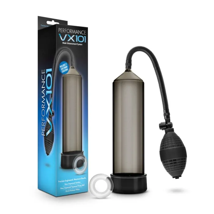 Anal | Blush Novelties Performance - Vx101 Male Enhancement Pump - Black Anal | Blush Novelties Performance - Vx101 Male Enhancement Pump - Black
