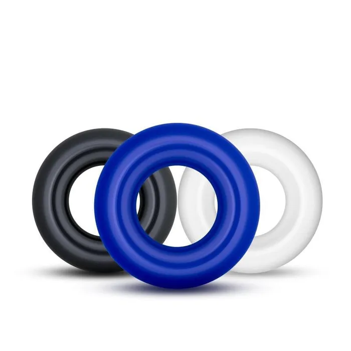 Blush Novelties Male Sex Toys | Stay Hard Donut Rings - 3 Pack Blush Novelties Male Sex Toys | Stay Hard Donut Rings - 3 Pack