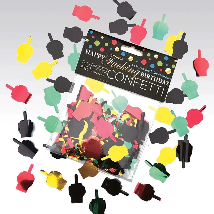 Happy Fucking Birthday Confetti Sale Vibrators