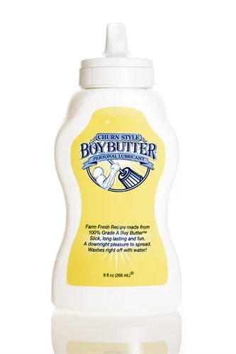 Lubricants Boy Butter Boy Butter Lubricant 9 Oz Squeeze