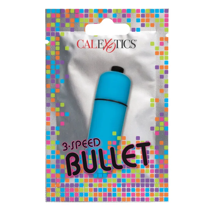 Vibrators | Calexotics Foil Pack 3-Speed Bullet - Blue Vibrators | Calexotics Foil Pack 3-Speed Bullet - Blue
