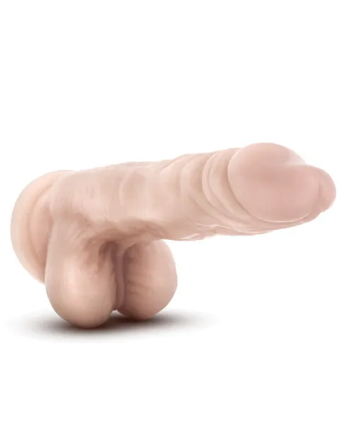 Blush Novelties Blush Dr Skin Stud Muffin 85 Dong wSuction Cup Beige Dildos