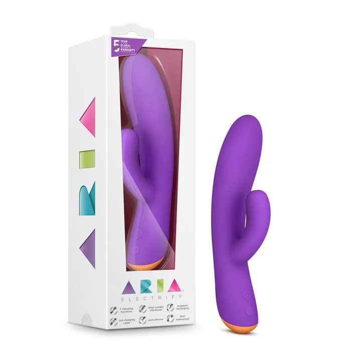 Blush Novelties Vibrators Aria Electrify Plum