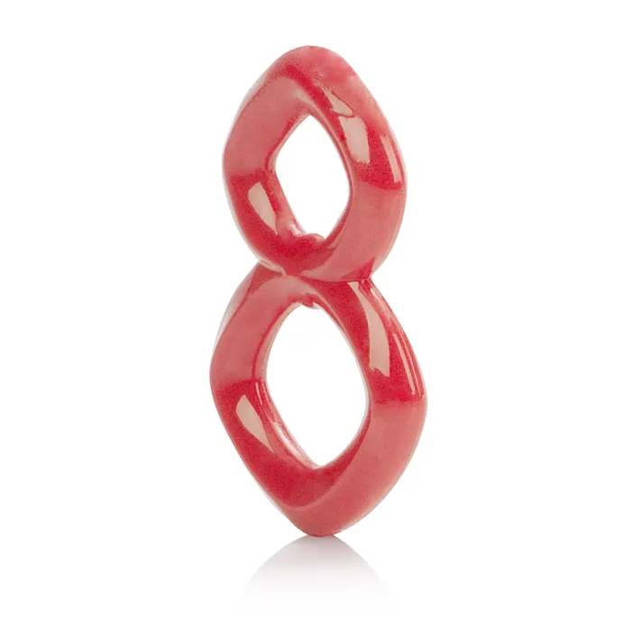 Male Sex Toys California Exotic Crazy 8 Ring Red