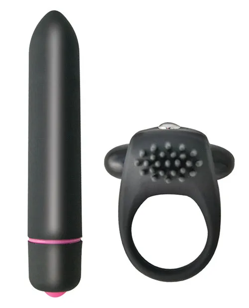 Nasstoys Anal Intense Cockring Bullet Black Nasstoys Anal Intense Cockring Bullet Black
