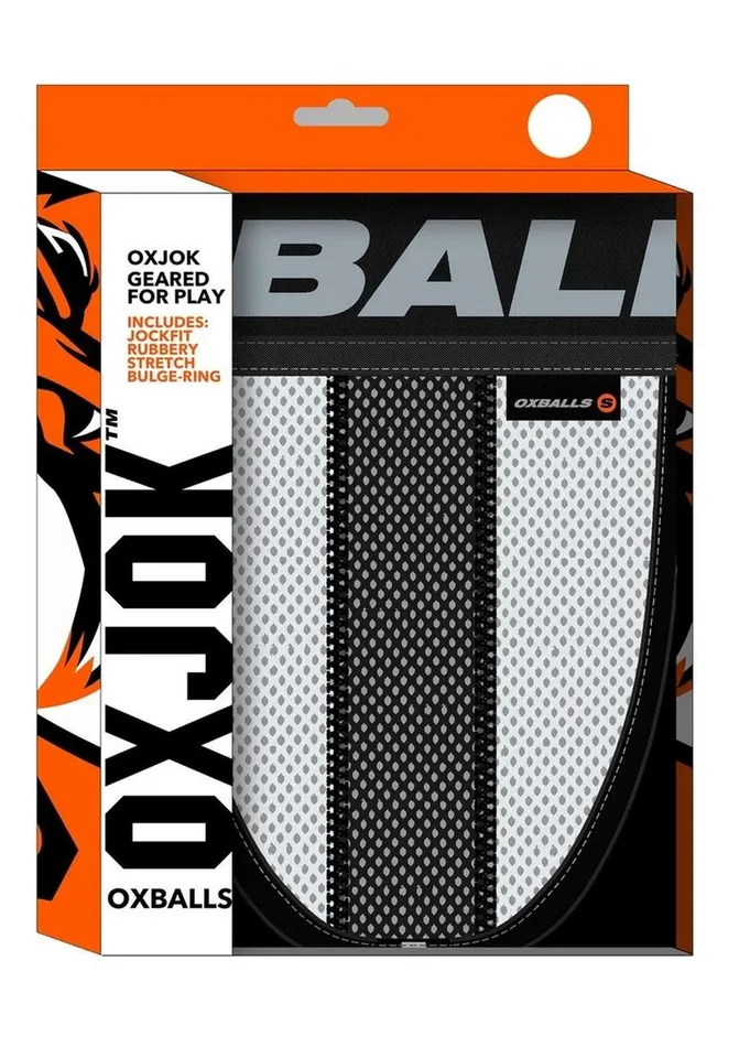 Oxballs Female Sex Toys Airmesh Upthrust SliderStrap Jock Ice