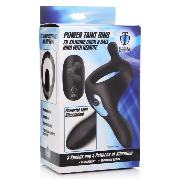 Power Taint 7X Silicone Cock and Ball Ring with Remote Lime Prometheus Male Sex Toys Power Taint 7X Silicone Cock and Ball Ring with Remote Lime Prometheus Male Sex Toys