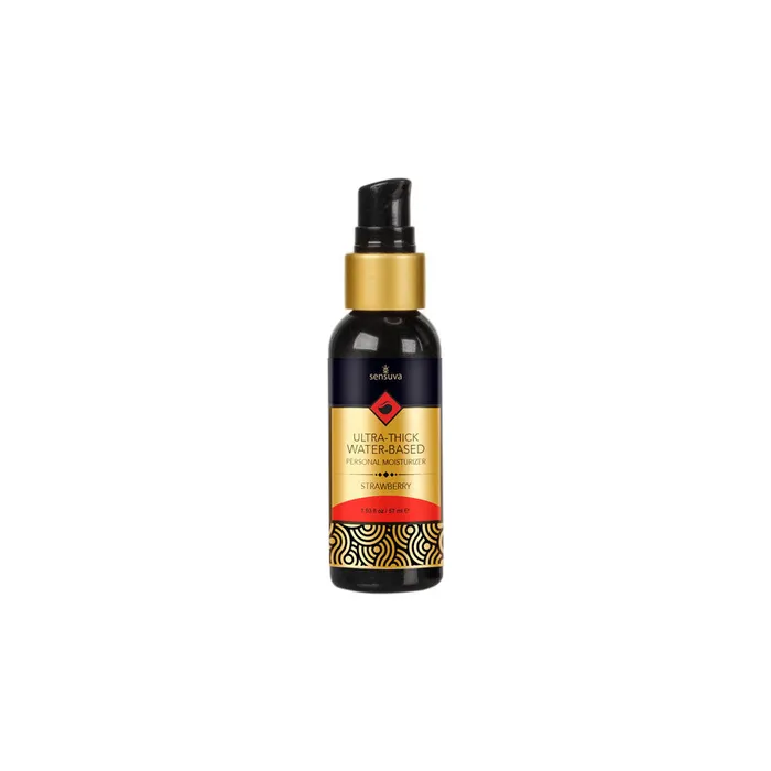 Sensuva Female Sex Toys UltraThick WaterBased Personal Moisturizer 193 Fl Oz Strawberry Sensuva Female Sex Toys UltraThick WaterBased Personal Moisturizer 193 Fl Oz Strawberry