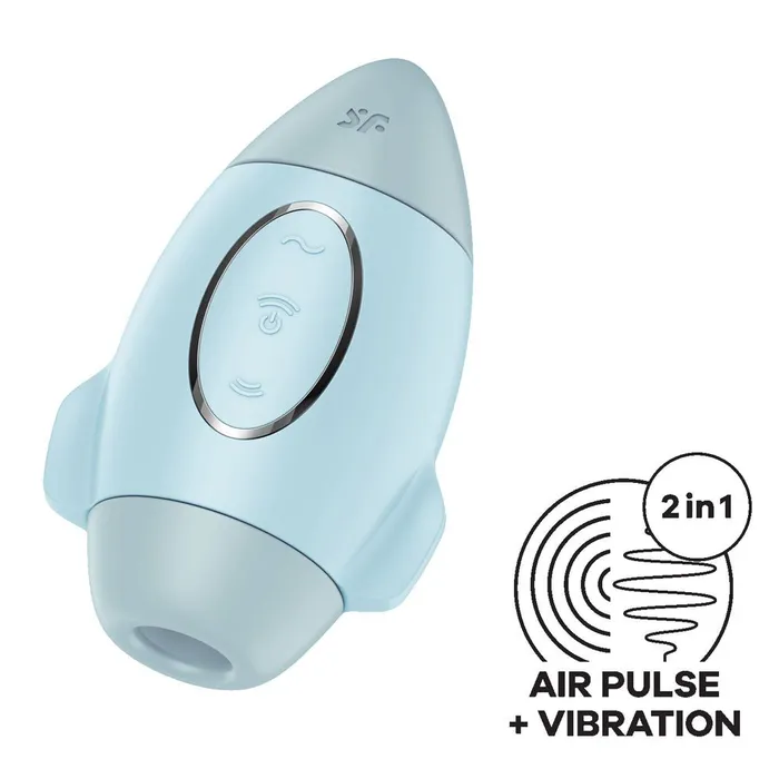 Vibrators Satisfyer Satisfyer Mission Control Blue USB Rechargeable Vibrating Air Pulse Stimulator Vibrators Satisfyer Satisfyer Mission Control Blue USB Rechargeable Vibrating Air Pulse Stimulator