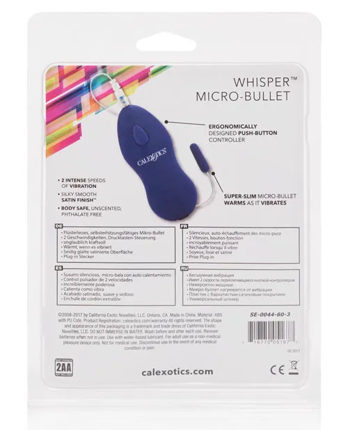 Whisper Micro Bullet California Exotic Novelties Female Sex Toys