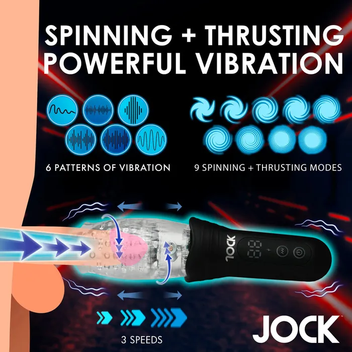 Curve Toys Male Sex Toys Jock Spinning Thursting And Vibrating Male Masturbator Curve Toys Male Sex Toys Jock Spinning Thursting And Vibrating Male Masturbator