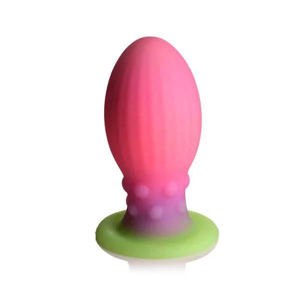 Female Sex Toys Creature Cocks XL Xeno Glowing Silicone Egg