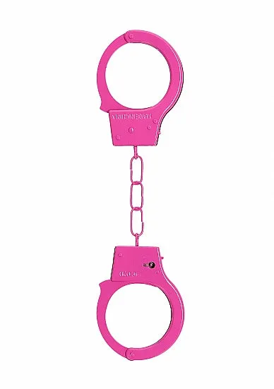 Vibrators SHOTS AMERICA Beginners Handcuffs Pink Vibrators SHOTS AMERICA Beginners Handcuffs Pink