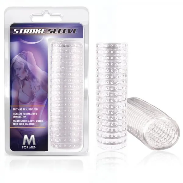 Anal 55 Inch Jelly Stroke Sleeve Blush Novelties