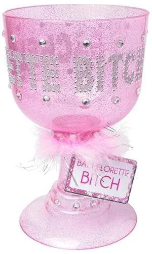 Bachelorette Bitch Pimp Cup Pink Pipedream Vibrators