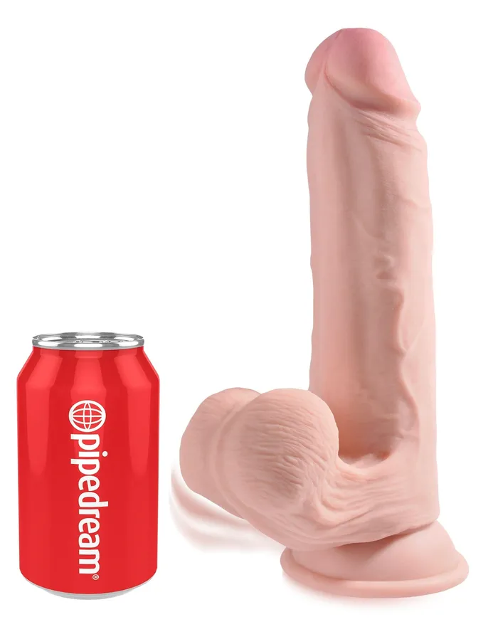 Dildos Pipedream 9 Inch Triple Density Cock With Swinging Balls Dildos Pipedream 9 Inch Triple Density Cock With Swinging Balls