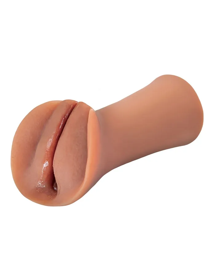 PDX Brands Male Sex Toys Extreme Wet Pussies Slippery Slit Tan PDX Brands Male Sex Toys Extreme Wet Pussies Slippery Slit Tan