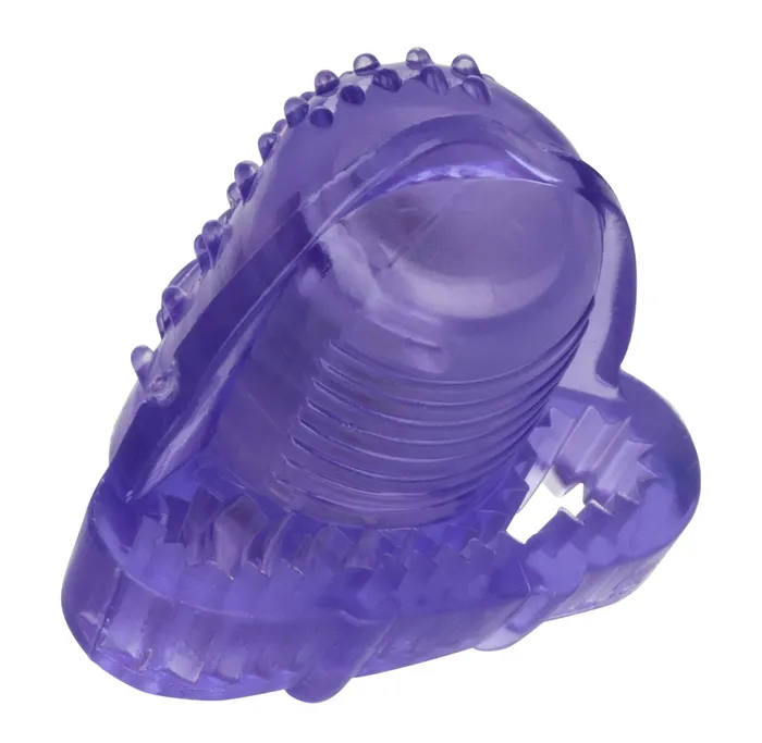 Vibrators CalExotics Foil Pack Vibrating Tongue Teaser Purple