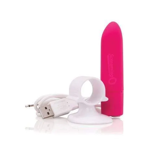 Vibrators Charged Positive Rechargeable Vibe Strawberry Screaming O