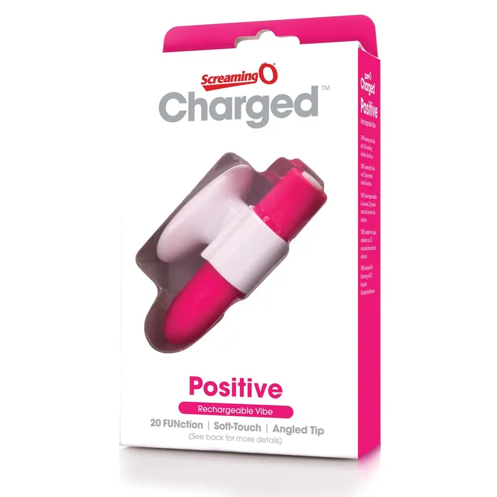 Vibrators Charged Positive Rechargeable Vibe Strawberry Screaming O