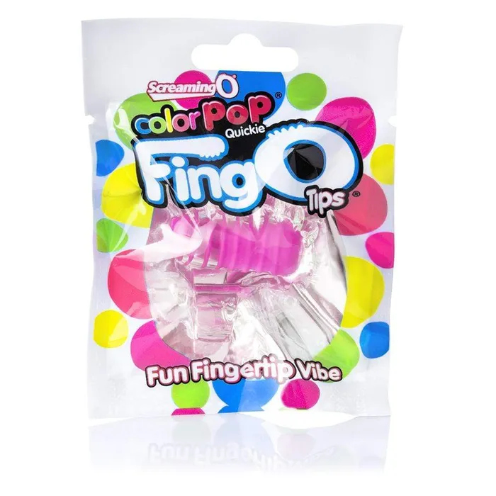 Vibrators Screaming O Fingo Tips Each Pink