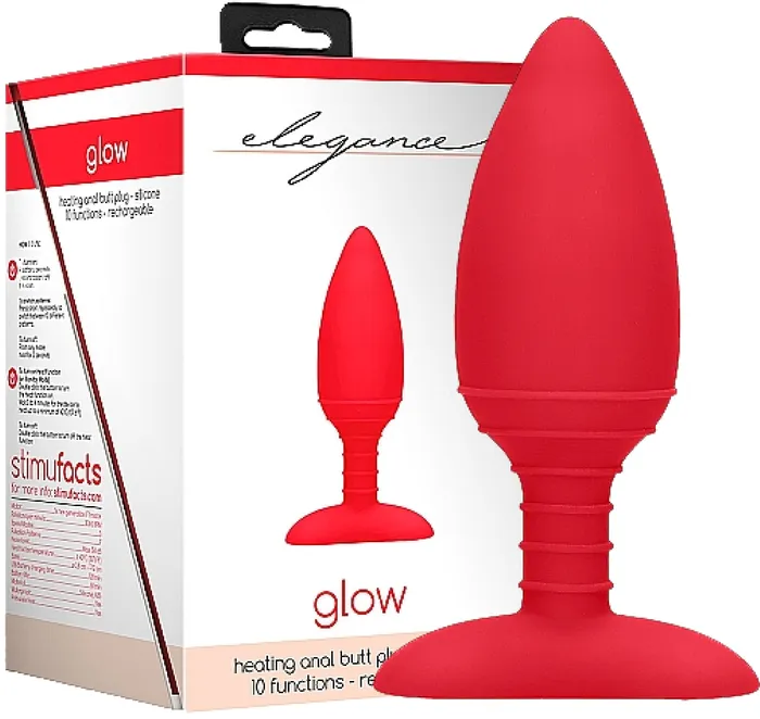 Heating Anal Butt Plug Glow Shots Media Anal