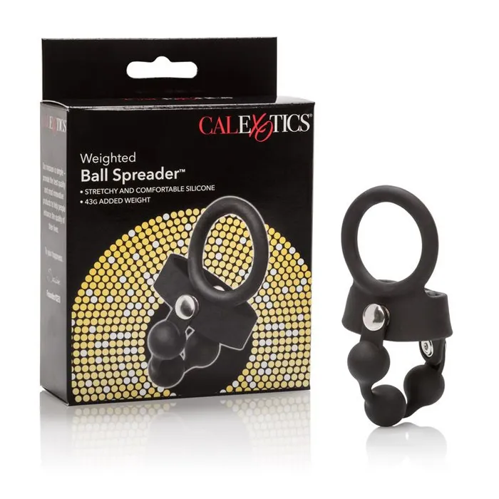 Anal California Exotic Novelties Weighted Ball Spreader Black