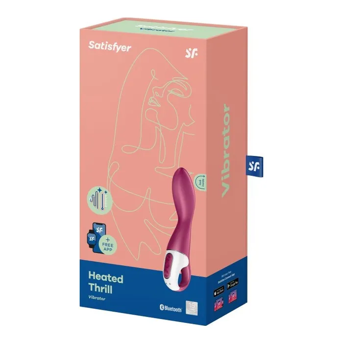 Satisfyer Heated Thrill Connect App Warming Vibrator Vibrant Vibes Australia Quality Sex Toys Great Prices Vibrators