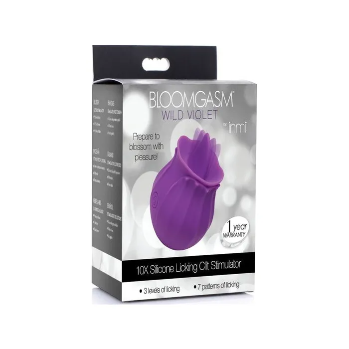Vibrators Vibrant Vibes Australia Quality Sex Toys Great Prices Bloomgasm Wild Violet 10X Licking