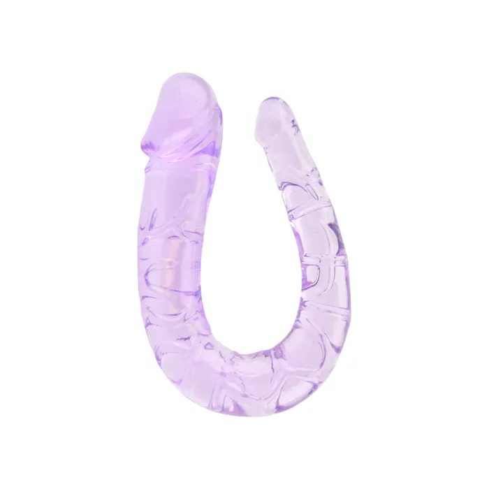 Dildos Loving Joy Loving Joy Double Mini Dildo Purple