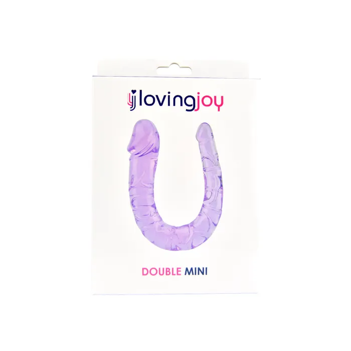 Dildos Loving Joy Loving Joy Double Mini Dildo Purple