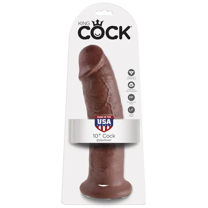 Love Cherry Dildos King Cock Dildo 10 Brown