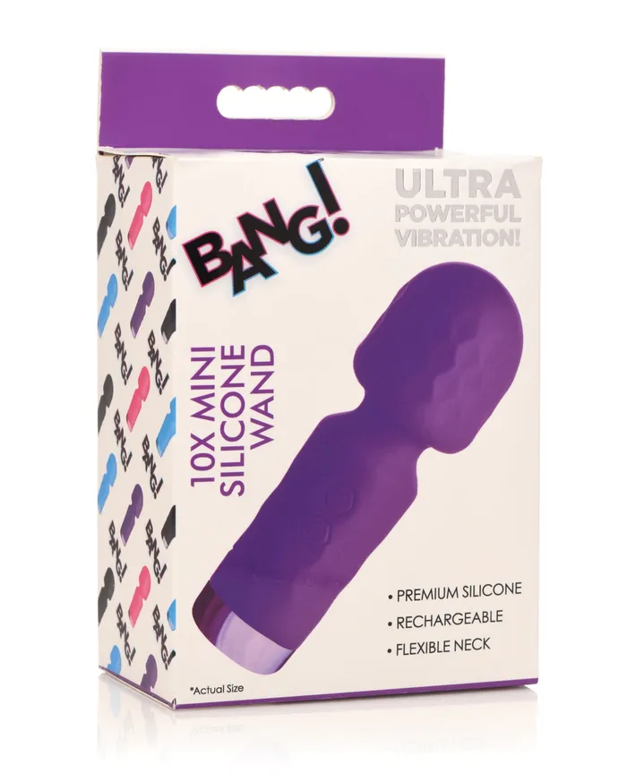 Bang 10X Mini Silicone Wand XR Brands Female Sex Toys