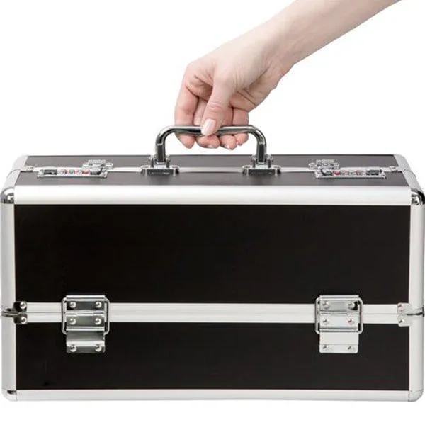 BMS Enterprises Vibrators The Toy Chest Lockable Vibrator Case BMS Enterprises Vibrators The Toy Chest Lockable Vibrator Case