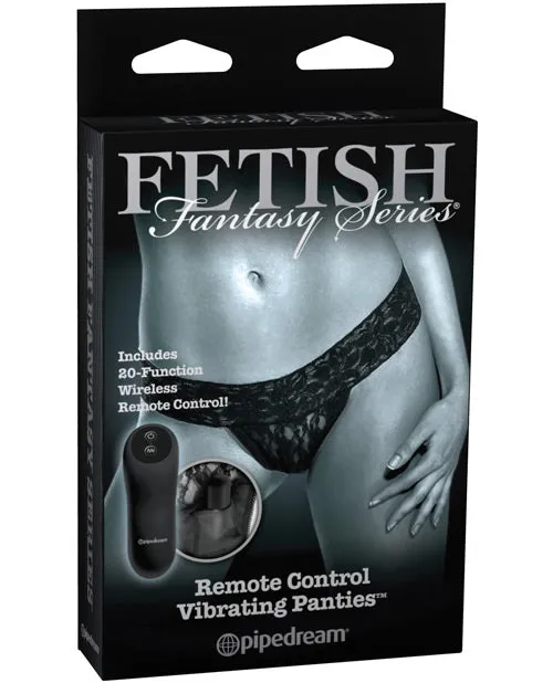 Couples Fetish Fantasy Limited Edition Remote Control Vibrating Panties Pipedream