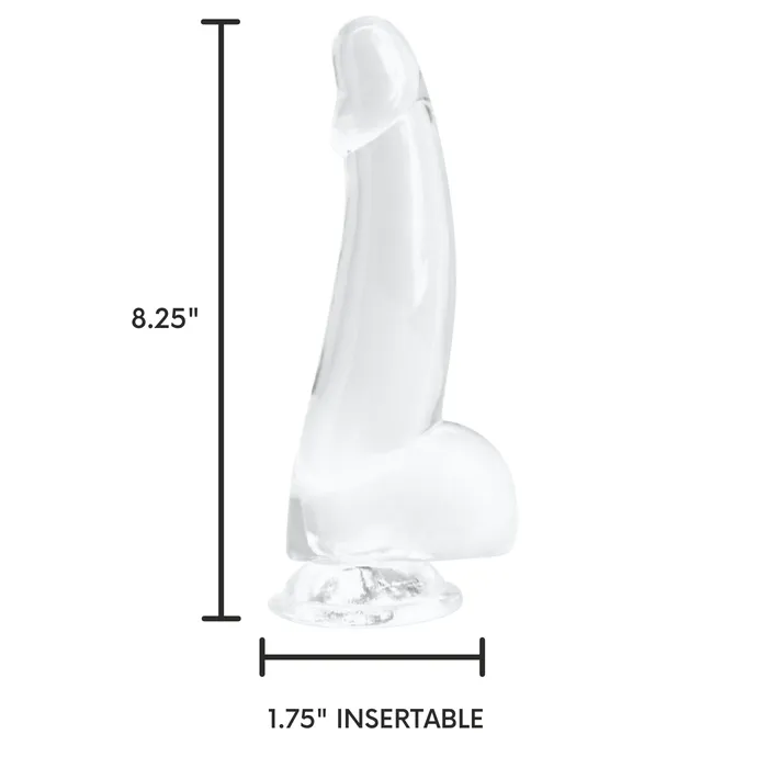 Curved Girthy Suction Cup GSpot Dildo Pink BOB Dildos