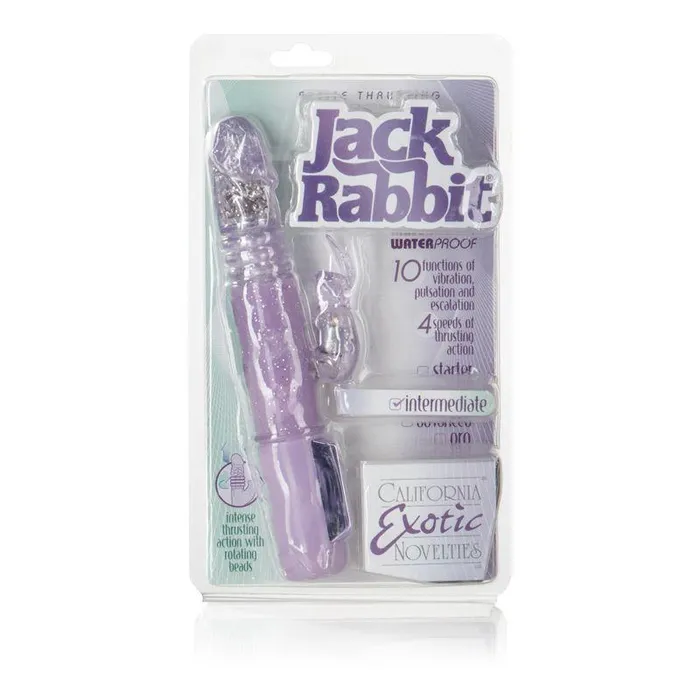 Vibrators California Exotics Petite Thrusting Jack Rabbit
